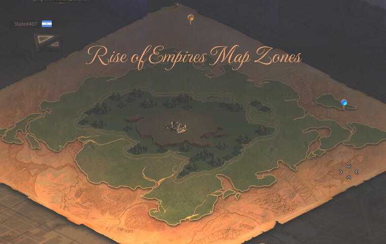 Rise of Empires Province Map zones explained