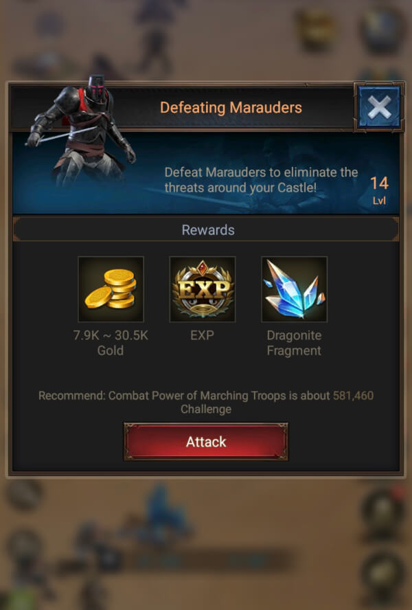 Level 14 Marauders rewards
