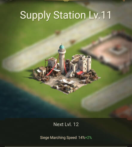 Supply Station building level 11