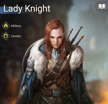 Lady Knight development hero roe