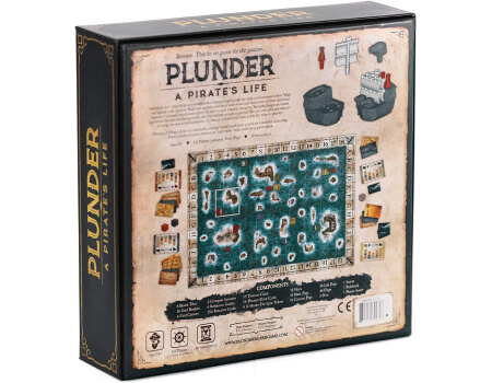 Plunder - A Pirate's Life medieval-themed board game
