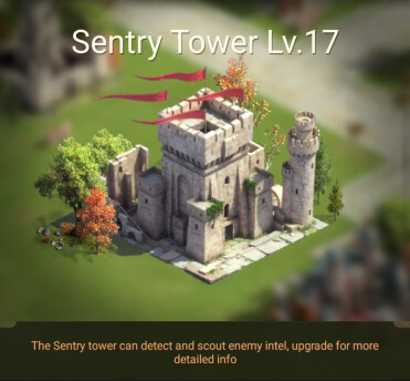Sentry Tower defense building in Rise of Empires