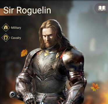 Sir Roguelin - military development stationing hero in Rise of Empires