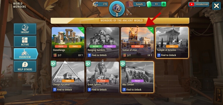 Capital City World Wonders of the Ancient World overview in Rise of Cultures