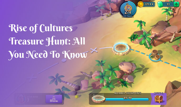 rise of cultures treasure hunt guide