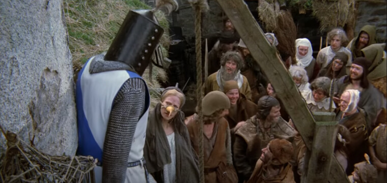 Monty Python and the Holy Grail 1975 - overall best medieval comedy movie of all time