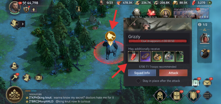 Bounty Beasts Gems reward