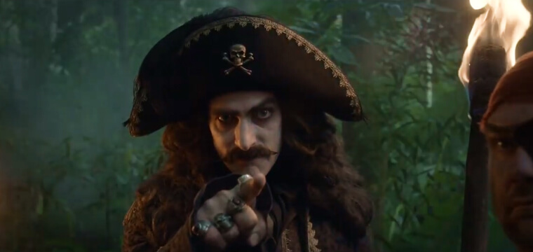 Captain Sabertooth and the Treasure of Lama Rama (2014), pirate movie