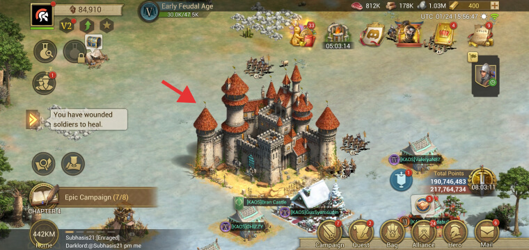 Game of Empires Bran Castle - Ancient Wonder
