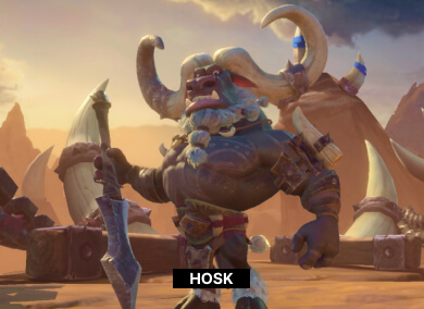 Hosk, the best hero in Call of Dragons