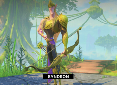 Syndron, Call of Dragons hero