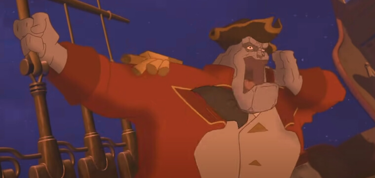 Treasure Planet (2002), a pirate animation movie