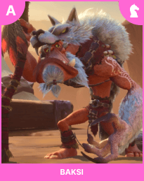 Baksi (Wolf Hermit), A-Tier Hero