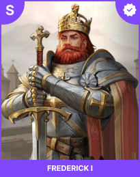 Frederick I Barbarossa - Legendary S-Tier Hero in Game of Empires Warring Realms