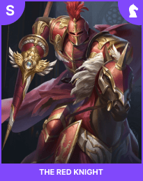 The Red Knight - Overall best legendary hero in King of Avalon game