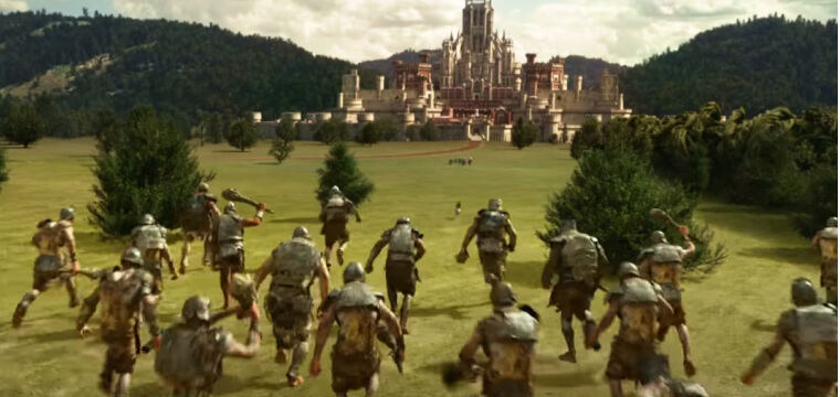Jack the Giant Slayer (2013) - the giant army attacking humans and their castle