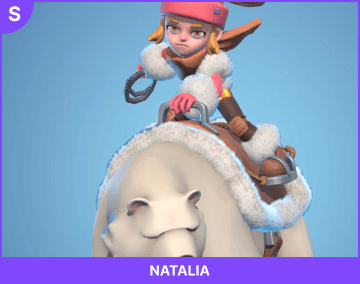 Natalia, S Tier hero for White Out Survival mobile game