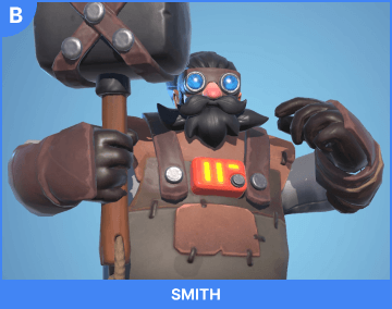 Smith, B Tier hero