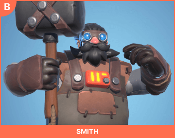 Smith, B Tier hero