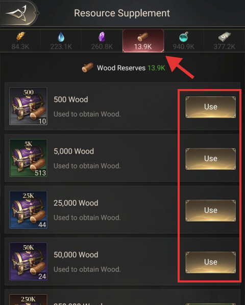 Using resource tokens step 2 (until the tab's red background disappears)