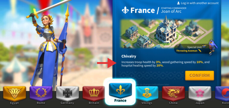 France civilization ROK