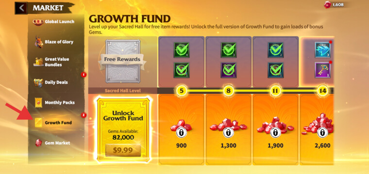 Growth Fund Pack Call of Dragons