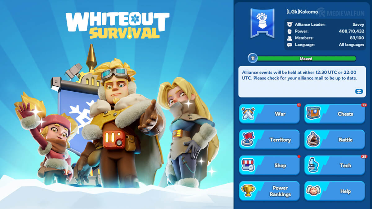 White Out Survival Alliance Guide - All about Alliances