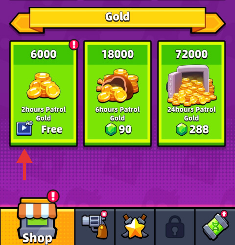 Free gold reward in Survivor.io
