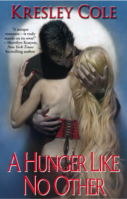 A Hunger Like No Other, a great werewolf romance book by Kresley Cole