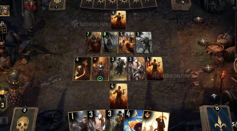 GWENT: The Witcher Card Game gameplay