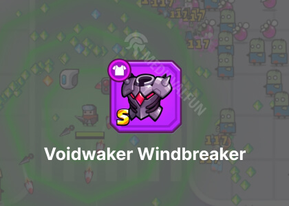 Voidwaker Windbreaker, the best Survivor.io armor
