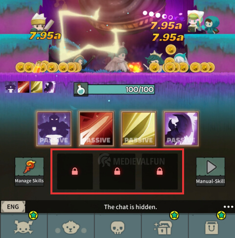 unlocking skill slots Tap Dragon