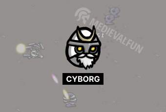 Cyborg character Brotato
