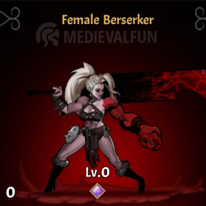 Female Berserker - IDLE Berserker costume