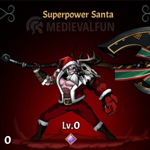Superpower Santa costume