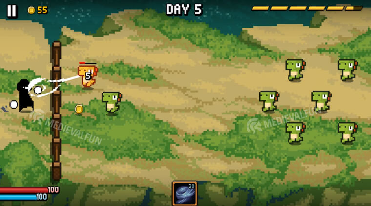 Days Bygone gameplay, combat example