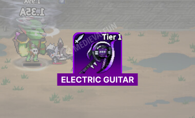 Electric Guitar, best weapon in Hunter Raid