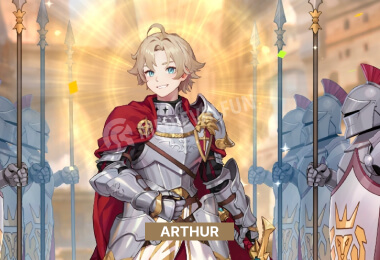 Arthur, the best hero in Grand Cross Age of Titans
