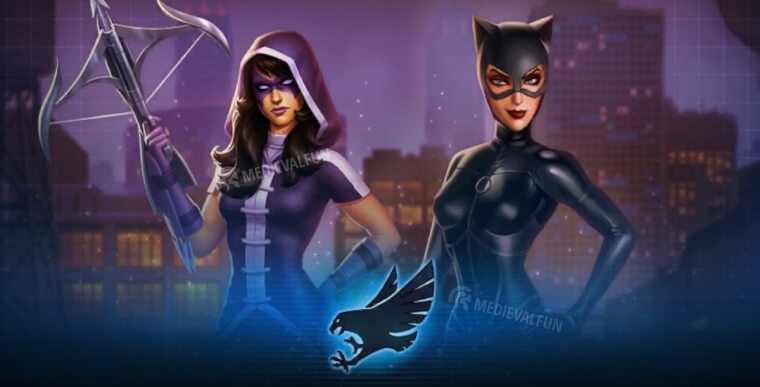 Birds of Prey team DC Heroes and Villains