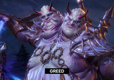 Greed character Watcher of Realms