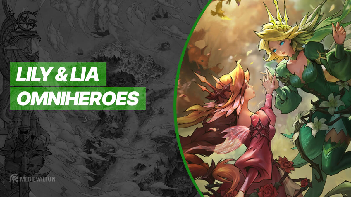 Lily and Lia Characters Omniheroes