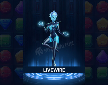 Livewire, character DC Heroes and Villains