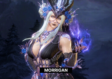Morrigan character for Watcher of Realms