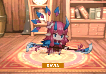 Ravia, Fortress Saga hero