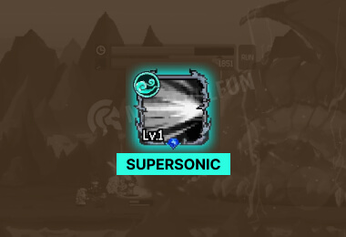 Supersonic skill in Slayer Legend