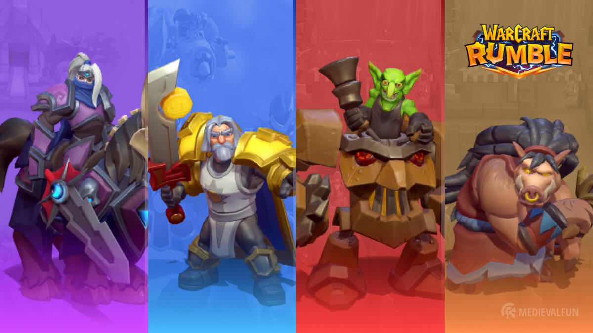 Warcraft Rumble tier list best leaders
