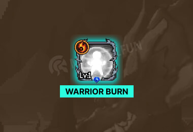 Warrior Burn skill for Slayer Legend