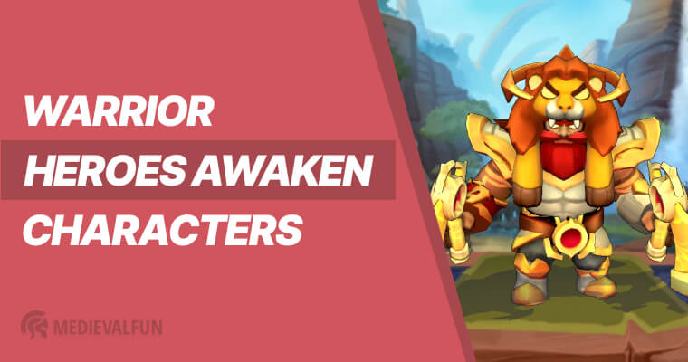 Heroes Awaken Idle RPG Warrior Characters