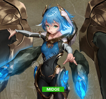 Midge, the strongest tank hero in Heir of Light Eclipse