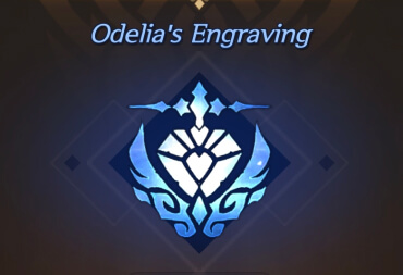 Odelia's Engraving